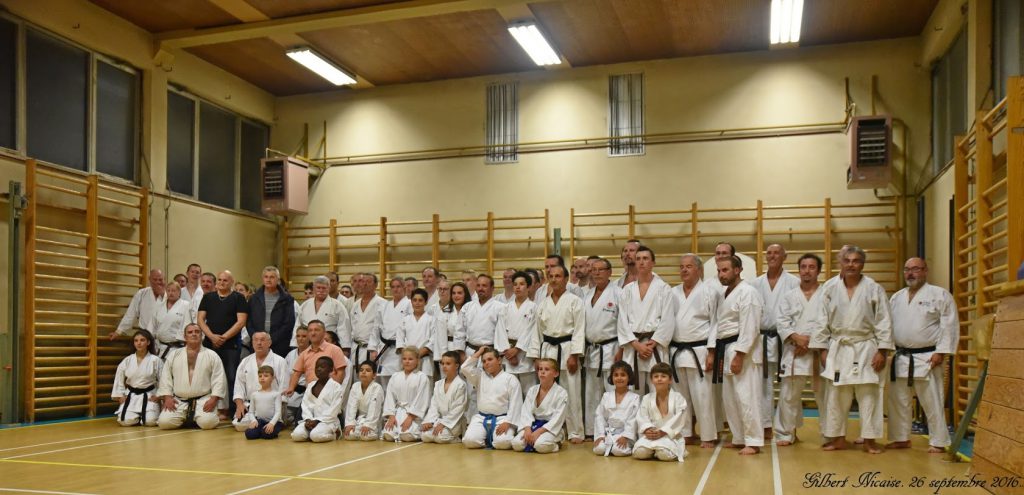 55 ans du Club - cours donné par Sensei Marco Barone - 26/09/2016