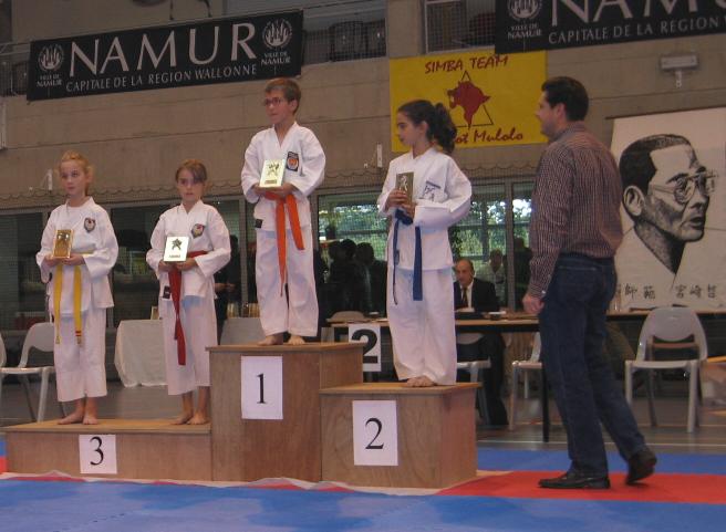 Championnat de Belgique JKA - Bouge 23/10/2005