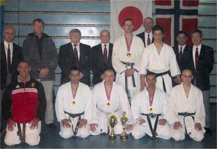 Championnat d'Europe JKA - Bergen (Norvège) - 2 avril 2005